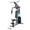 Cecotec Drumfit HomeGym 1000 Single Estacion de Entrenamiento Multifuncional - Bloque de Pesas 65kg - Incluye Accesorios - Almohadillas Acolchadas - 178 x 106 x 210cm - Color Negro