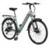 Cecotec Urban Bicicleta Electrica de 28" - Doble Disco de Freno Hidraulico - Autonomia hasta 90km - Cambio Shimano de 7 Velocidades - Bateria de 36V y 12.8Ah - Suspension Delantera - Color Menta