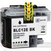 Brother LC12E Negro Cartucho de Tinta Generico - Reemplaza LC12EBK
