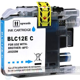 Brother LC12E Cian Cartucho de Tinta Genérico - Reemplaza LC12EC