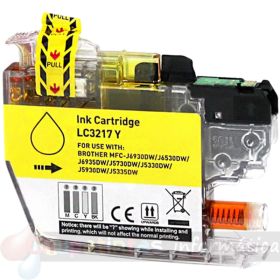 Brother LC3217 Amarillo Cartucho de Tinta Genérico - Reemplaza LC3217Y