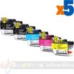 Brother LC3217 Pack de 5 Cartuchos de Tinta Genericos