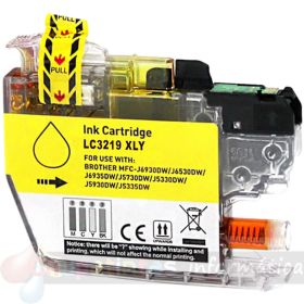 Brother LC3219XL V4 Amarillo Cartucho de Tinta Genérico - Reemplaza LC3219XLY