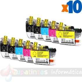 Brother LC3219 Pack de 10Cartuchos de Tinta Genéricos
