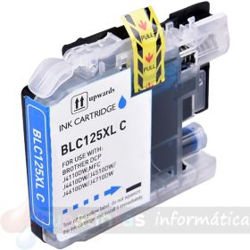 Brother LC125XL Cian Cartuchos de Tinta Genérico - Reemplaza LC125XLC
