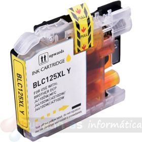 Brother LC125XL Amarillo Cartuchos de Tinta Generico - Reemplaza LC125XLY