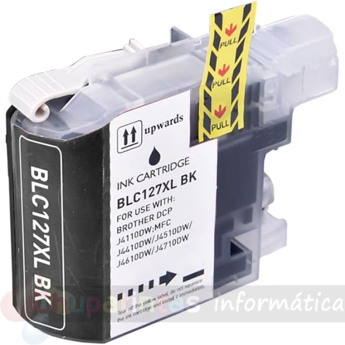 Brother LC127XL Negro Cartuchos de Tinta Generico - Reemplaza LC127XLBK