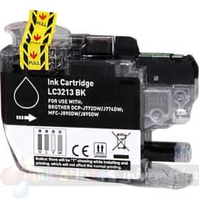 Brother LC3213/LC3211 V4 Negro Cartucho de Tinta Genérico - Reemplaza LC3213BK/LC3211BK