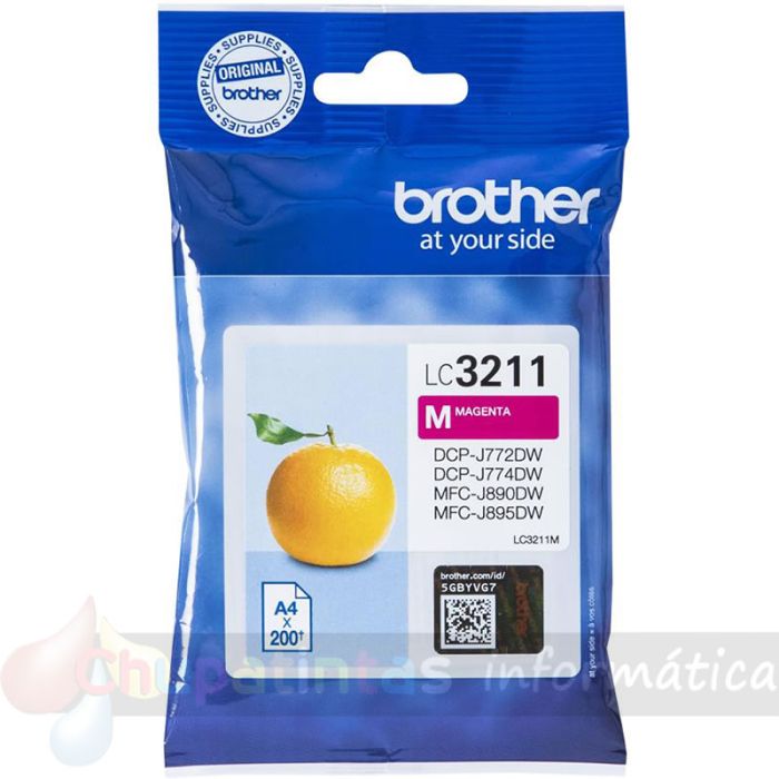Brother LC3211 Magenta Cartucho de Tinta Original - LC3211M-1
