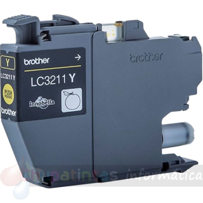 Brother LC3211 Amarillo Cartucho de Tinta Original - LC3211Y-2