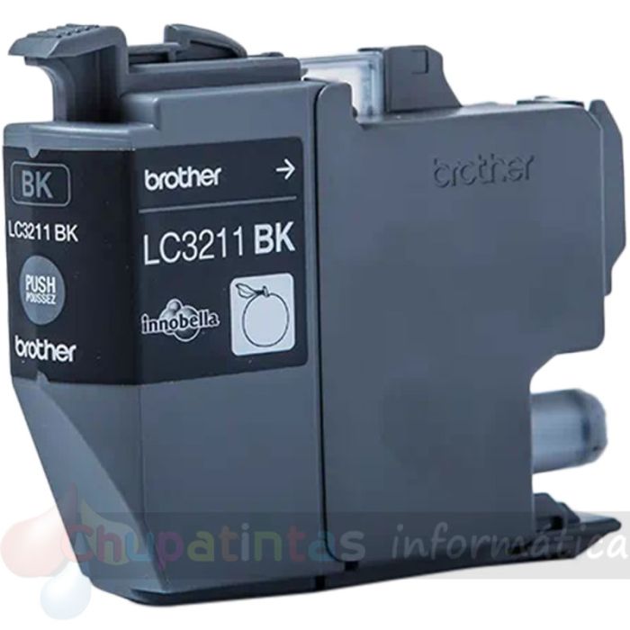 Brother LC3211 Negro Cartucho de Tinta Original - LC3211BK-2