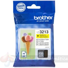 Brother LC3213 Amarillo Cartucho de Tinta Original - LC3213Y-1
