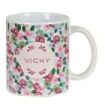 Safta Vmb Rosebloom Taza Ceramica de 350ml - Color Blanco