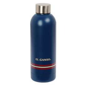 Safta el Ganso Classic Botella Termo de 500ml - Acero Inoxidable - 70x225mm - Color Azul Marino