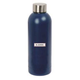 Safta el Ganso Eclipse Botella Termo de 500ml - Acero Inoxidable - 70x225mm - Color Azul Marino