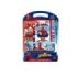Safta Spider-Man Attack Pack Escolar con Plumier Metalico - Lapiz - 4 Rotuladores - Regla 15cm - Sacapuntas - Goma - Libreta A4 - Bloc de Notas A6 - 270x30x375mm - Multicolor