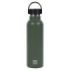 Safta Botella Termo de 600ml - Acero Inoxidable - Base de Silicona Antideslizante - Asa Superior - Color Verde