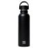 Safta Botella Termo de 600ml - Acero Inoxidable - Base de Silicona Antideslizante - Asa Superior - Color Negro