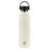 Safta Botella Termo de 600ml - Acero Inoxidable - Asa Superior - Color Blanco