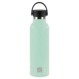 Safta Botella Termo de 600ml - Acero Inoxidable - Asa Superior - Color Menta