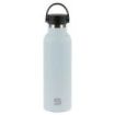 Safta Botella Termo de 600ml - Acero Inoxidable - Base de Silicona Antideslizante - Asa Superior - Color Azul Claro