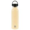 Safta Botella Termo de 600ml - Acero Inoxidable - Asa Superior - Color Arena