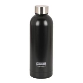 Safta Business Botella Termo de 500ml - Acero Inoxidable - Color Negro