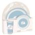 Safta Elefante Set de Menaje Infantil - PVC sin BPA - 260x90x260mm - Color Azul