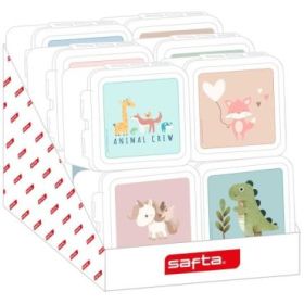 Safta Expositor para Fiambreras Infantiles - Expositor para Fiambreras - 290x340x340mm - Colores Surtidos