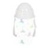 Safta Unicornio Botella de 500ml - PVC sin BPA - Pajita Interior - 73x73x195mm - Color Blanco
