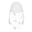 Safta Unicornio Botella de 500ml - PVC sin BPA - Pajita Interior - 73x73x195mm - Color Blanco