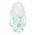 Safta Pandi Botella de 500ml - PVC sin BPA - Pajita Interior - 73x73x195mm - Color Azul Claro