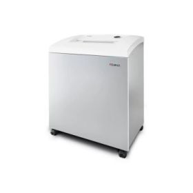 Dahle 614 Destructora de Papel Manual Microcorte P-6 - Destruye hasta 9 Hojas - Capacidad de la Papelera 140L - Ruedas Giratorias - Color Gris