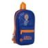 Safta Valencia Basket Plumier Mochila Vacio - Portatodos con Red - Cremallera Doble - Bolsillo Frontal - Asa Superior - Compacta y Ligera - Organizacion Interna - 120x50x230mm - Color Azul Oscuro