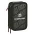 Safta F.C.Barcelona Plumier de 3 Pisos - 37 Piezas - 1.3L - Goma - Lapiz - Boligrafos - Sacapuntas - Reglas - 16 Colores - 14 Rotuladores - 125x55x195mm - Color Negro