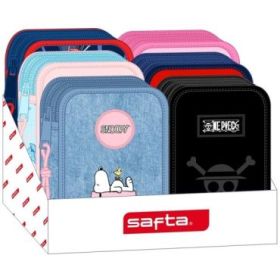 Safta Expositor con Plumieres de 3 Pisos - Modelo 857 Infantil - Carton Reciclado - Presentacion Ordenada y Atractiva - 280x240x200mm - Colores Surtidos
