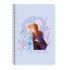 Safta Frozen Believe Cuaderno Espiral - Formato Folio - Tapas Glasofonadas - Espiral Metalico - 80 Hojas Cuadriculas de 80g/m2 - Cierre con Gomas - Incluye Solapas - 215x310mm - Color Morado
