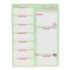 Safta Pembe The Pink Cat Planificador Semanal - 50 Paginas - Gramaje 100g/m2 - 190x255mm - Color Menta