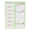 Safta Pembe The Pink Cat Planificador Semanal - 50 Paginas - Gramaje 100g/m2 - 190x255mm - Color Menta