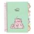 Safta Pembe The Pink Cat Bloc de Notas A5 - Tapas Duras - 80 Hojas - Gramaje 80g/m2 - Incluye 4 Separadores - 148x210mm - Color Menta