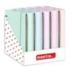 Safta Expositor con 8 Carpetas con 4 Anillas de 35mm - Recambio de 100 Hojas por Carpeta - 290x340x340mm - Colores Surtidos