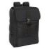 Safta F.C.Barcelona Premium Mochila para Portatil hasta 13.3" - Doble Cremallera - Bolsillo Interior - Conector USB - Espalda y Hombreras Acolchadas - Asa Superior - 290x120x390mm - Color Negro