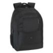 Safta F.C.Barcelona Premium Mochila para Portatil hasta 15.6" - Bolsillo para Tablet - Ergonomica - Alojamiento para Gafas - Cremalleras para Candado - 21L - 300x160x430mm - Color Negro