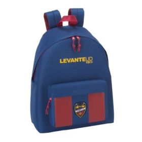 Safta Levante U.D. Mochila - Bolsillo Frontal - Hombreras Acolchadas - Doble Tirador en Cremallera - Asa Superior - 18L - 330x150x420mm - Color Rojo y Azul