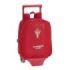 Safta Real Sporting de Gijon Corporativa Mochila con Carro - Tarjeta ID - Asa Superior - Mochila Extraible - Material Resistente - 6L - 220x100x270mm - Color Rojo