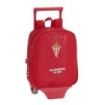 Safta Real Sporting de Gijon Corporativa Mochila con Carro - Tarjeta ID - Asa Superior - Mochila Extraible - Material Resistente - 6L - 220x100x270mm - Color Rojo