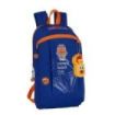 Safta Valencia Basket Mini Mochila - Hombreras Acolchadas - 8.5L - Asa Superior - Bolsillo Frontal - Ergonomia - Ligera y Practica - 220x100x390mm - Color Azul Oscuro