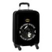 Safta Batman Hero Maleta Trolley de Cabina 20” - Cierre con Candado - Interior Forrado - Ruedas Giratorias - Asa Extensible - Material ABS y PC - 40.1L - Peso 2.62kg - 345x200x550mm - Color Negro