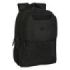 Safta Real Betis Balompie Premium Mochila para Portatil hasta 15.6" - Bolsillo para Tablet - Bolsillo Frontal - Hombreras Acolchadas - Cremalleras para Candado - 21L - 300x160x430mm - Color Negro