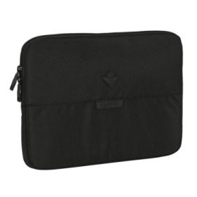 Safta Real Betis Balompie Premium Funda para Portatil hasta 14" - Alojamiento Acolchado - 1.7L - 340x20x250mm - Color Negro